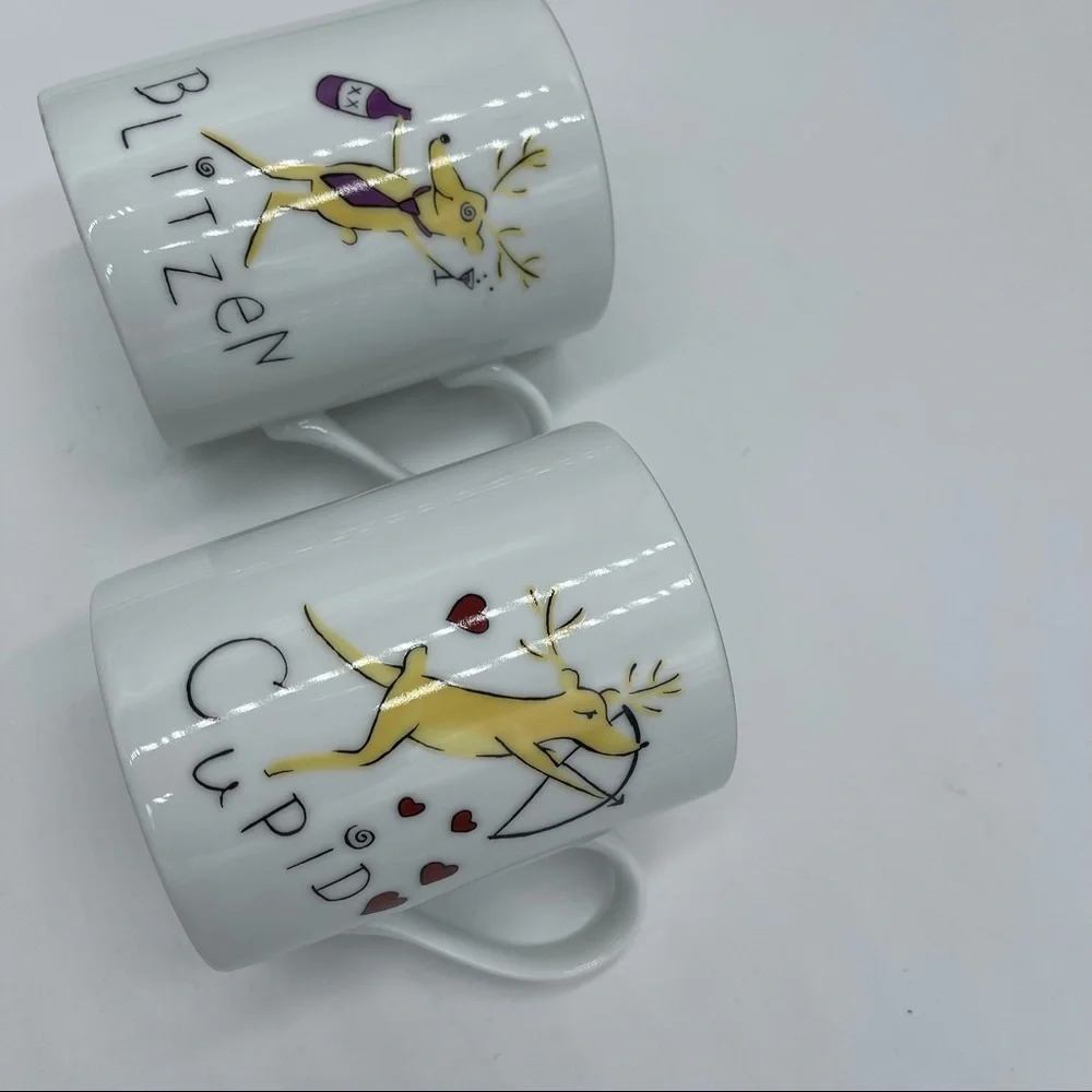 Pottery Barn euc cups